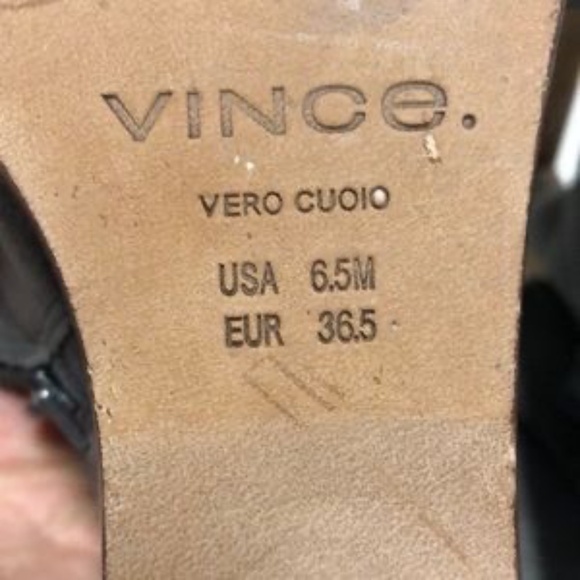 Vince suede wedge ankle boot - Picture 6 of 7